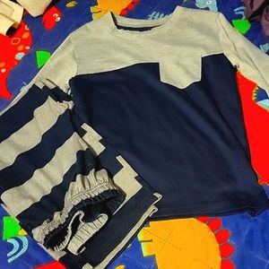 Boys Arizona Flannel Pajama Set. Size 6/7.